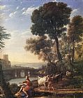 Famous Apollo Paintings - Landscape with Apollo Guarding the Herds of Admetus